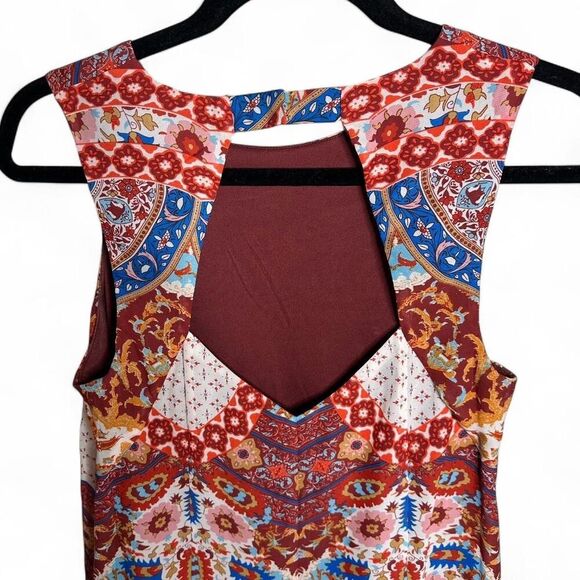 BeBop Boho Print Summer Dress M – Easy Breezy Style - Picture 6 of 6